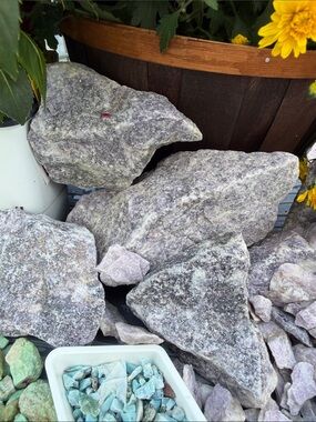 Chunky Lepidolite Raw Chunks - $6 a lb